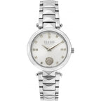 Versace Versus Convent Garden Peti Quartz Movement Silver Dial 3ATM Water Resistant Analog Watch with Stainless Steel Strap