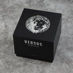 Versace Versus Convent Garden Peti Quartz Movement Silver Dial 3ATM Water Resistant Analog Watch with Stainless Steel Strap