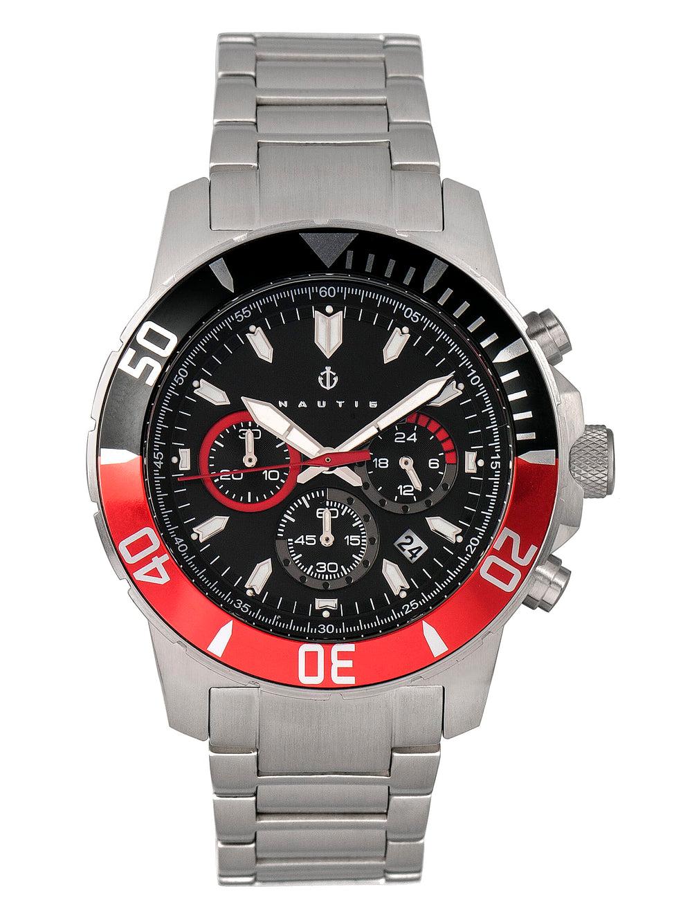 Quartz Mens Watch in Steel