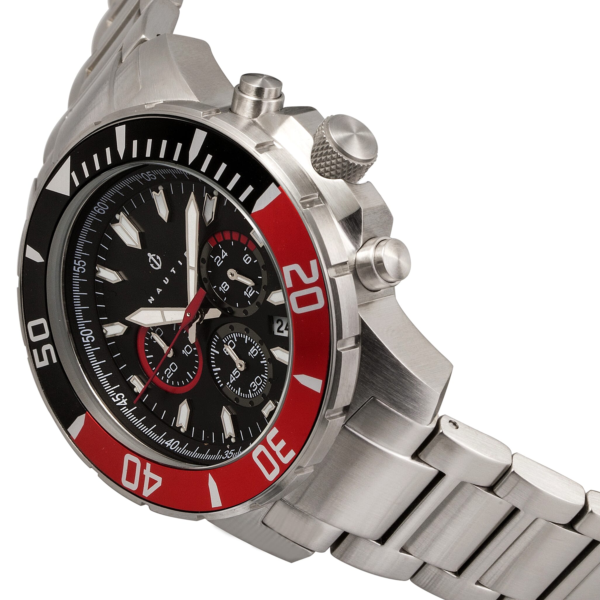 Quartz Mens Watch in Steel