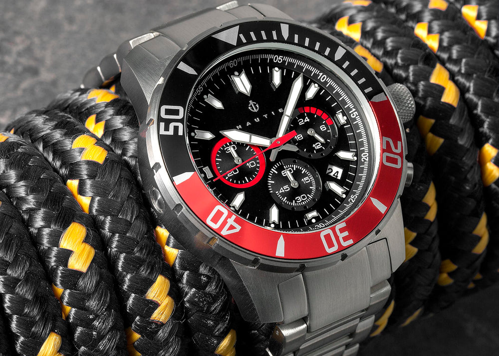 Quartz Mens Watch in Steel
