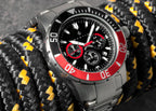 Quartz Mens Watch in Steel