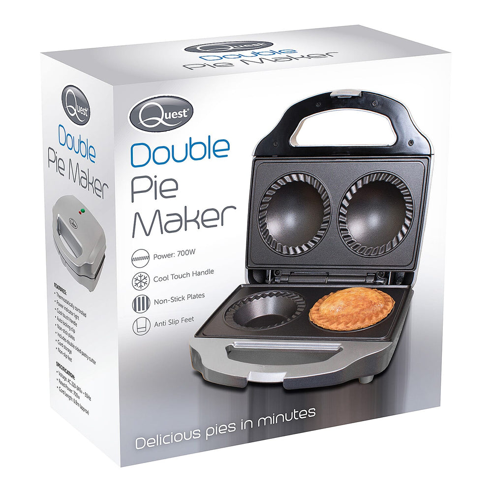 Quest Non Stick Pie Maker - Black