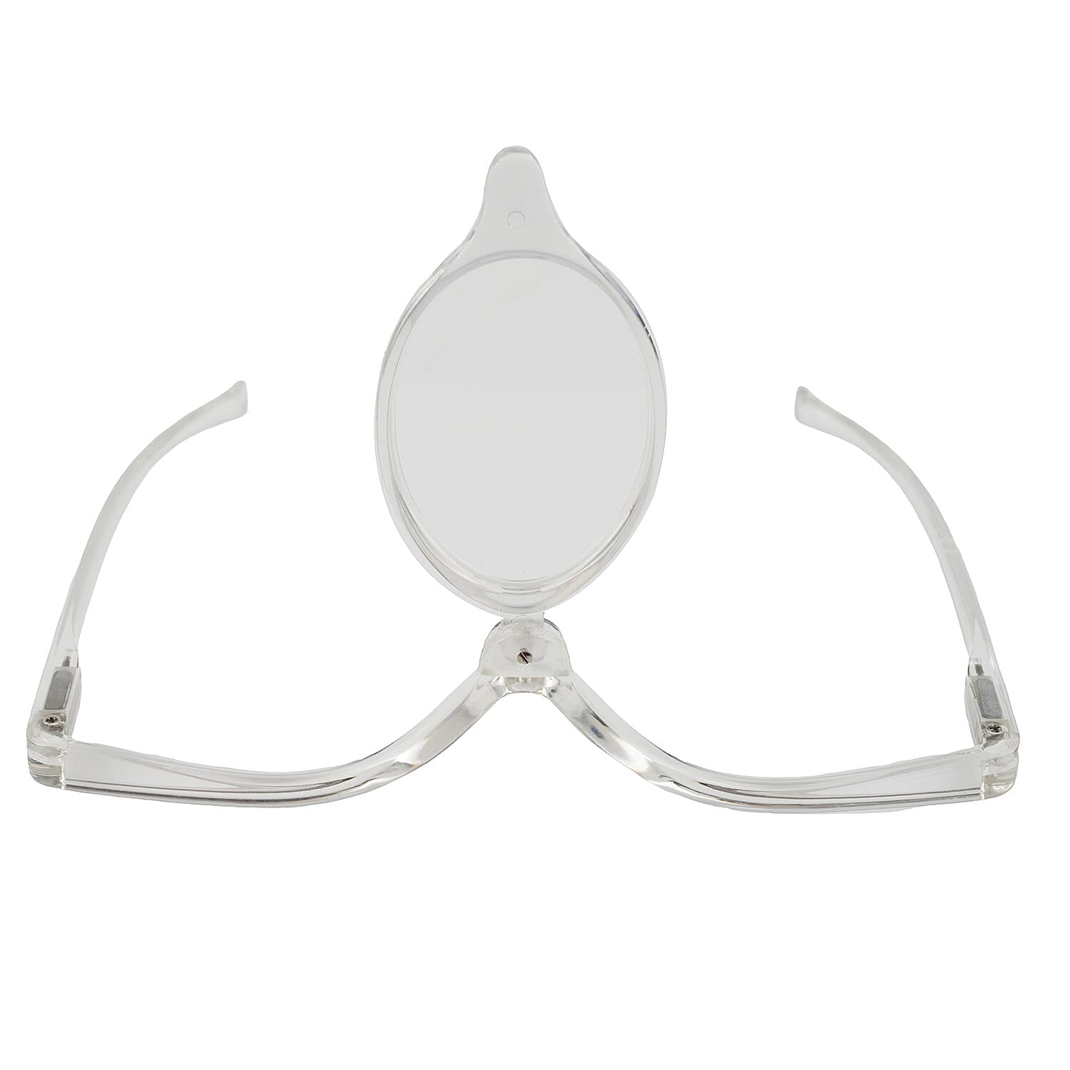 Quickreader Makeup Rotating Magnifying Glasses - White
