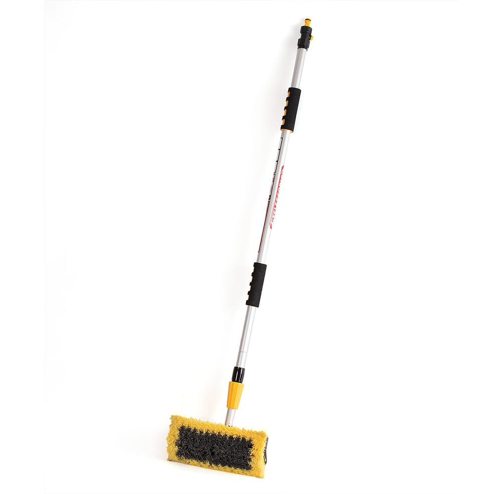 2m Extendable Telescopic Wash Brush - Yellow