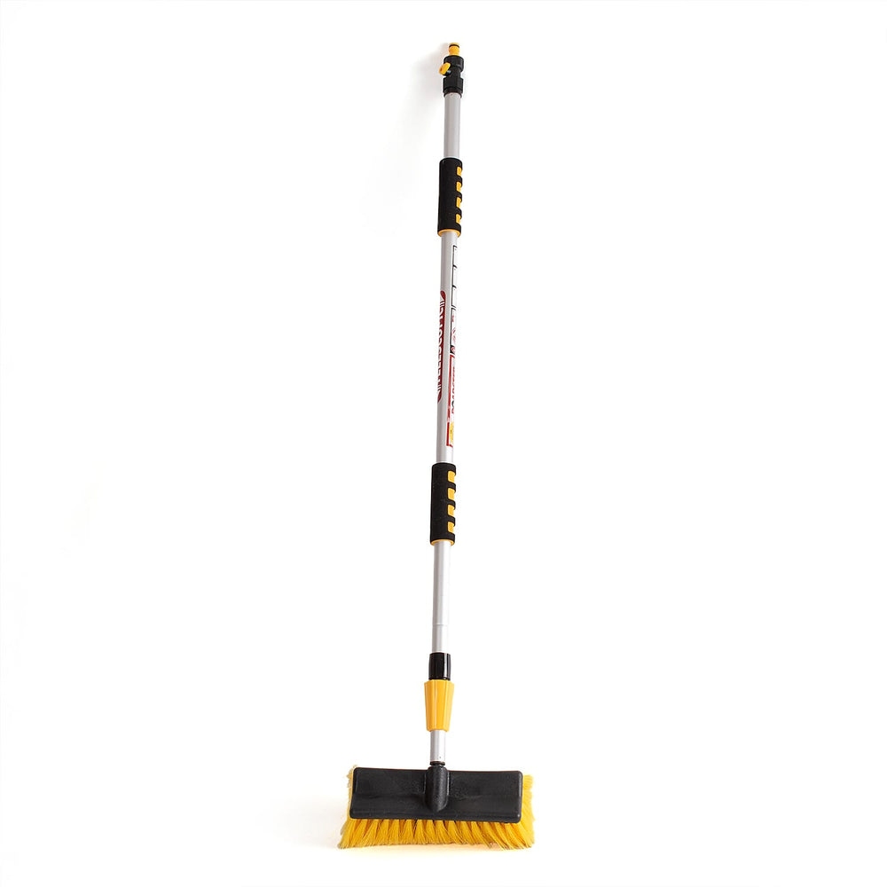 2m Extendable Telescopic Wash Brush - Yellow