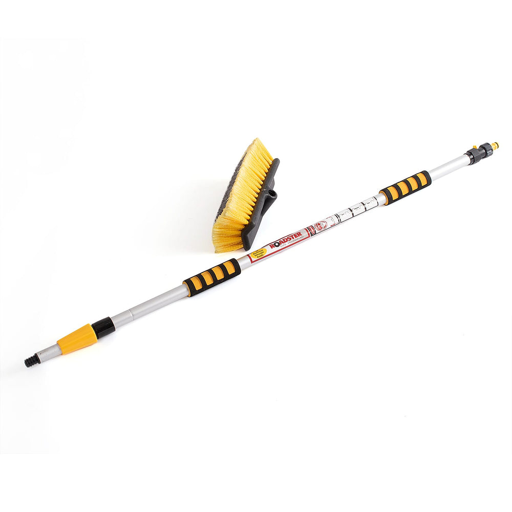 2m Extendable Telescopic Wash Brush - Yellow