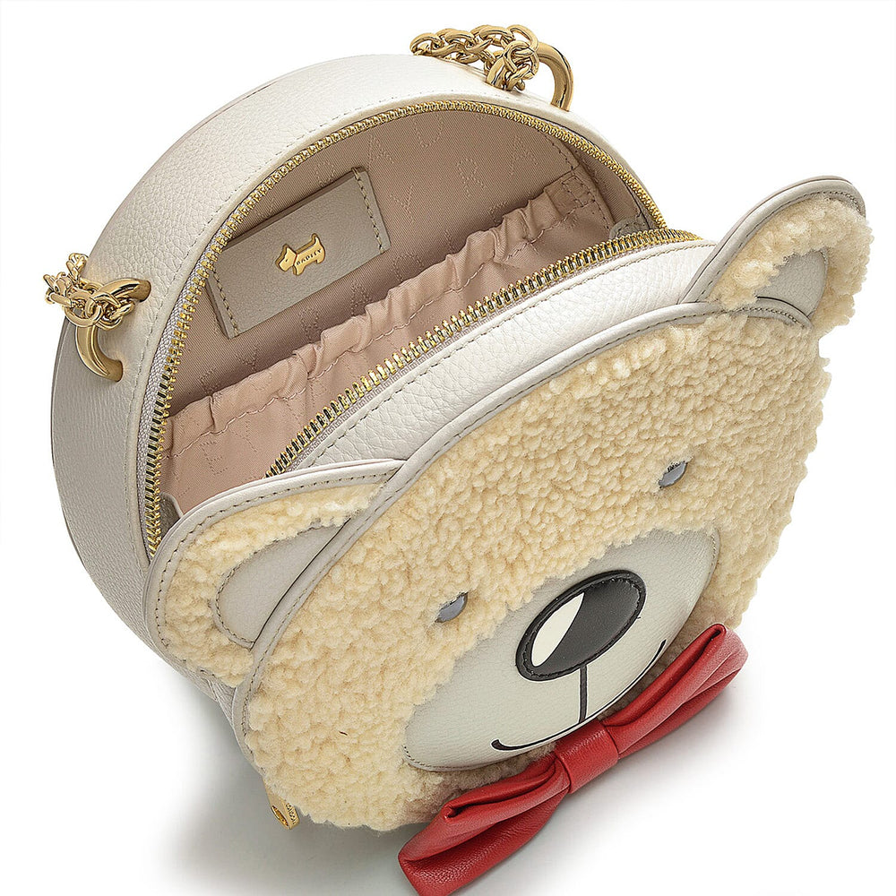 Radley London Teddy Medium Ziptop Crossbody Bag - Natural Beige