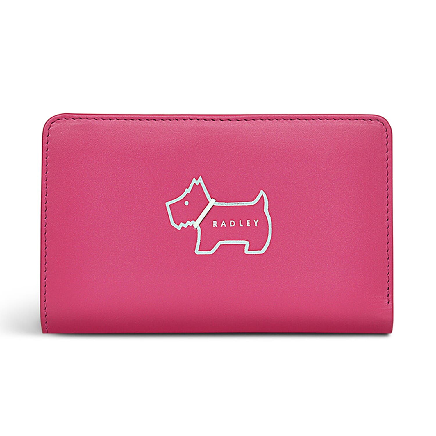 Radley London Showcase - Heritage Dog Outline Medium Bifold Purse - Pink