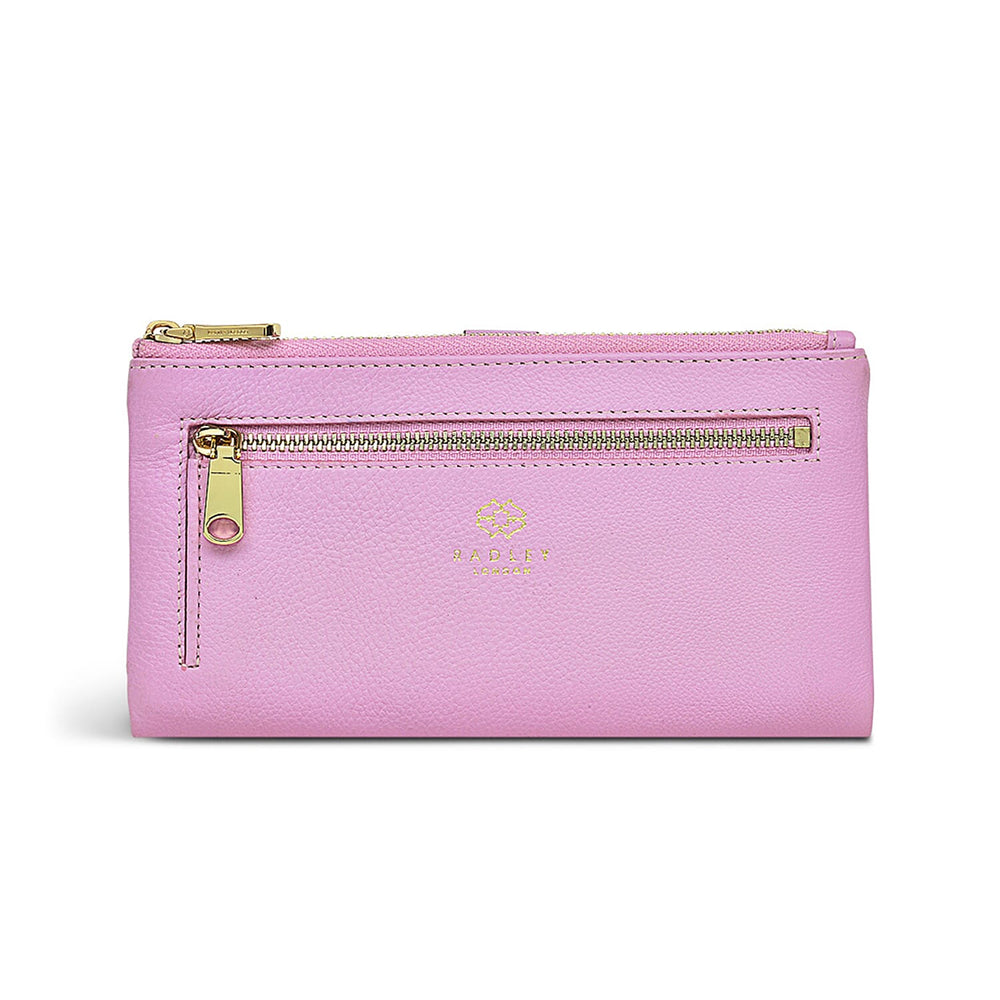 Radley London Larkswood Large Bifold Matinee Wallet - Sugar Pink