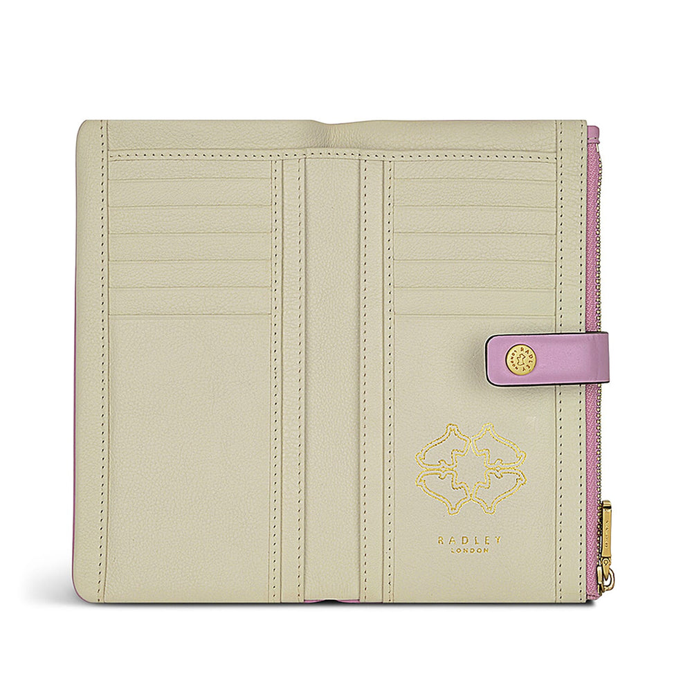 Radley London Larkswood Large Bifold Matinee Wallet - Sugar Pink