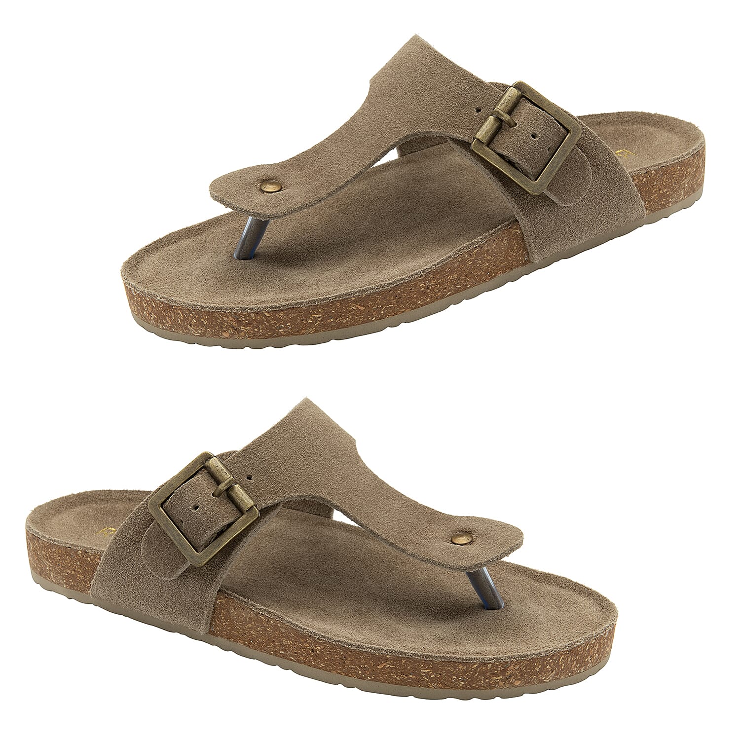 Ravel Ladies Slipper (Size 5) - Taupe
