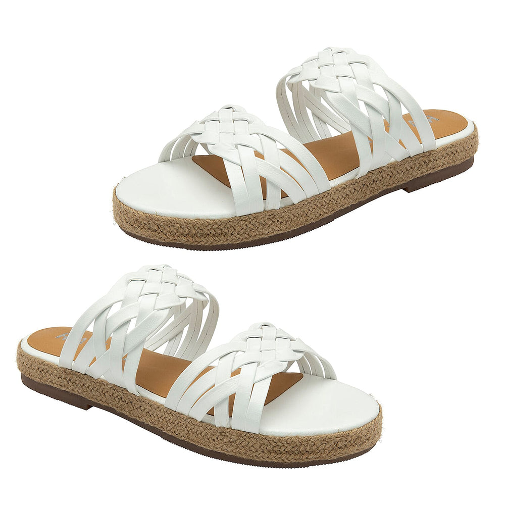 Ravel Ladies Slipper (Size 5) - White