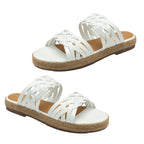 Ravel Ladies Slipper (Size 5) - White