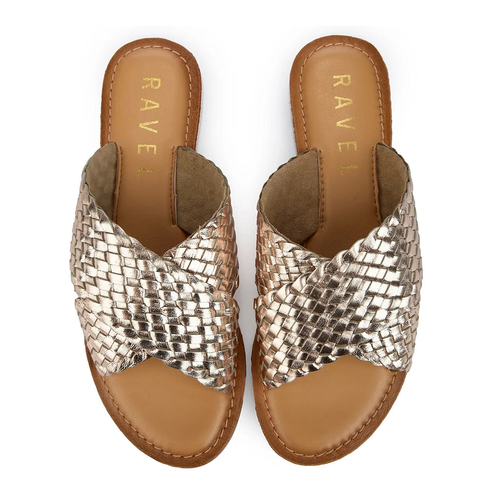 Ravel Mens Sandal (Size 7) - Gold