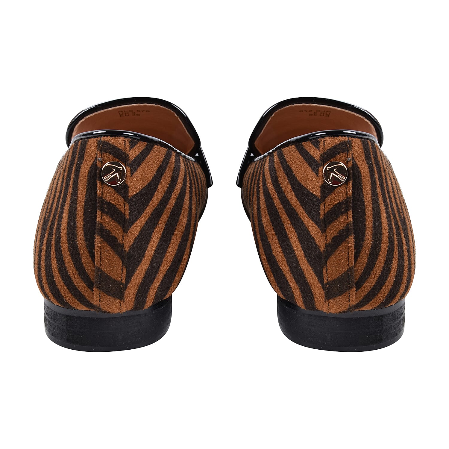 Ravel Tan Zebra-Print Luis Loafers (Size 6)