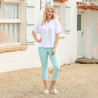 Rayon Blouse (Size 1x1 cm) - White