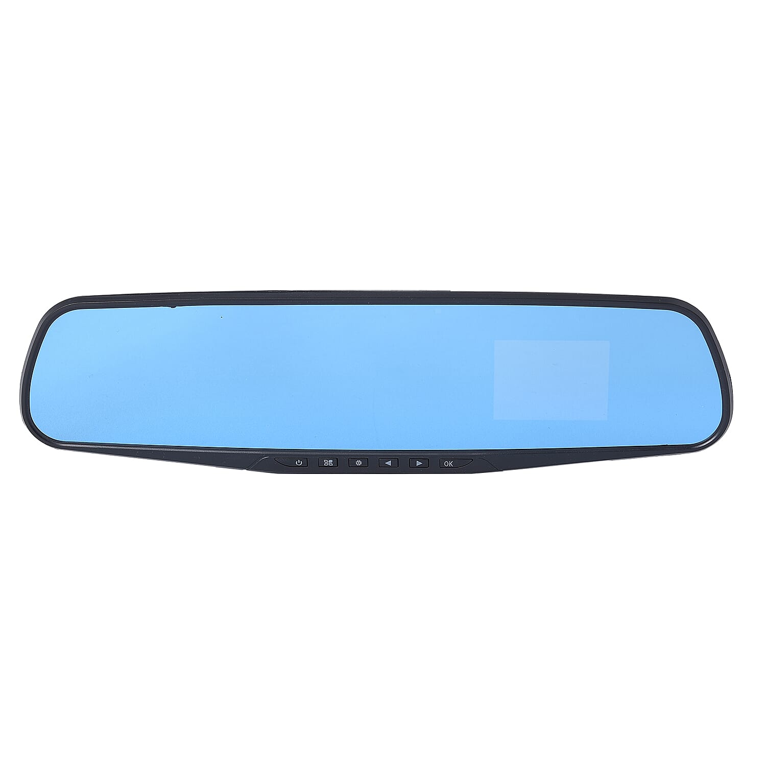 Rear View Camera with Dash Cam with 8GB TF Cards (Size 30x8x3 Cm) - Black