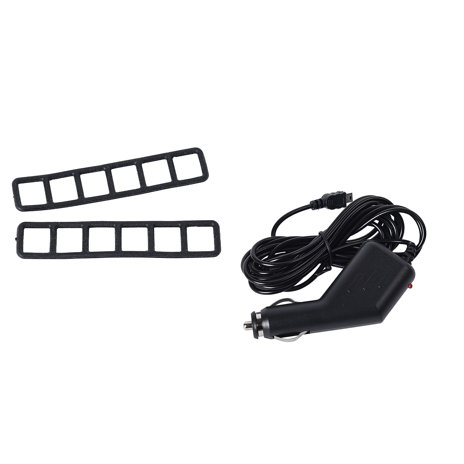 Rear View Camera with Dash Cam with 8GB TF Cards (Size 30x8x3 Cm) - Black