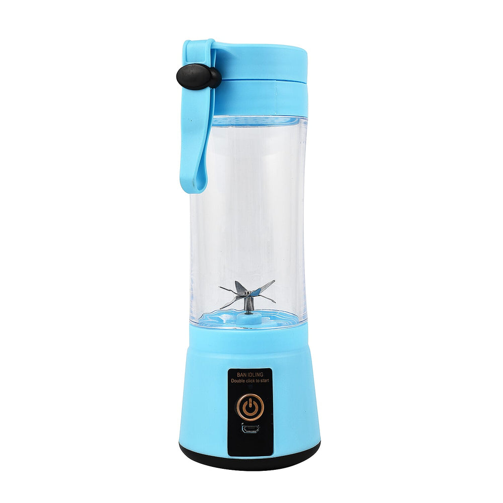 Rechargeable Blender for Smoothie, Juices and Powder Mixing On The Go - Blue