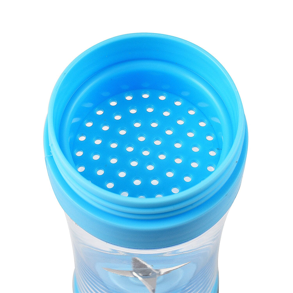 Rechargeable Blender for Smoothie, Juices and Powder Mixing On The Go - Blue
