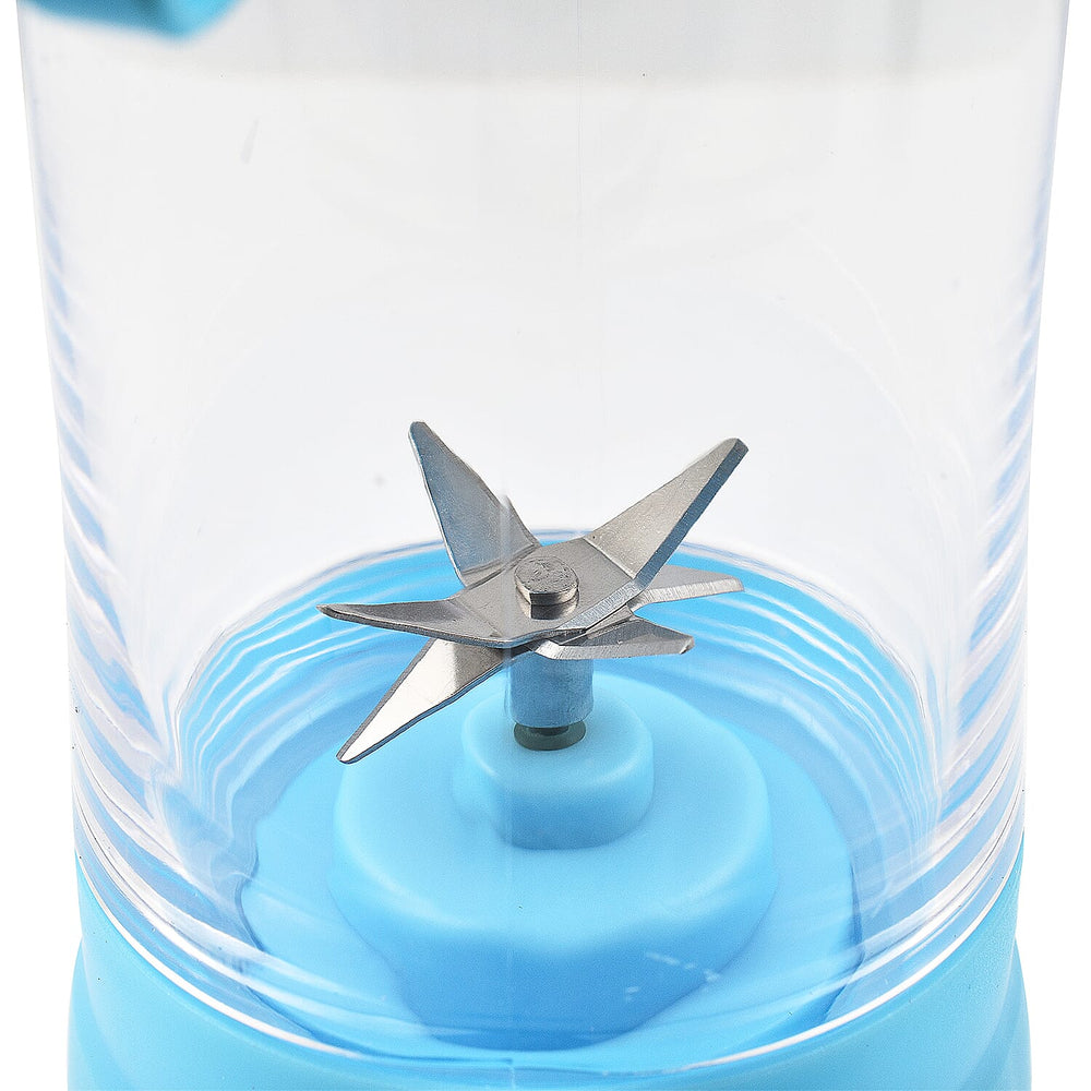Rechargeable Blender for Smoothie, Juices and Powder Mixing On The Go - Blue