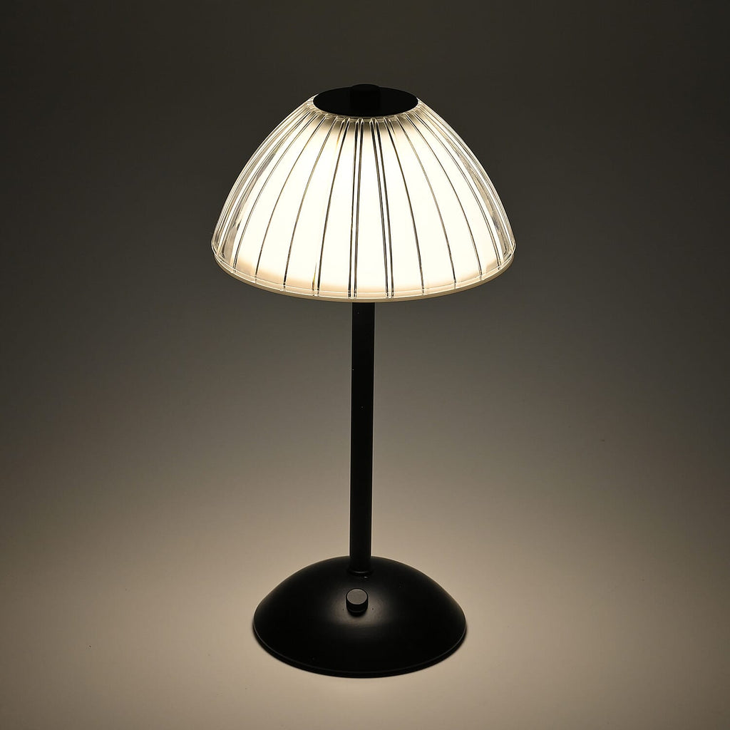 Table Lamp (Size - One Size) - Transparent & Black
