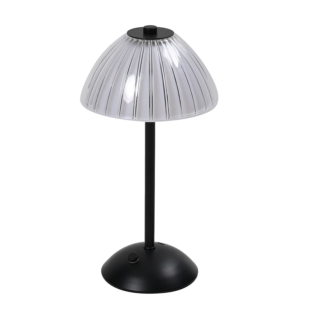 Table Lamp (Size - One Size) - Transparent & Black
