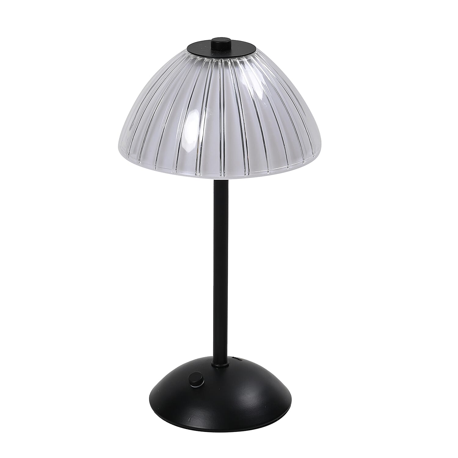 Table Lamp (Size - One Size) - Transparent & Black