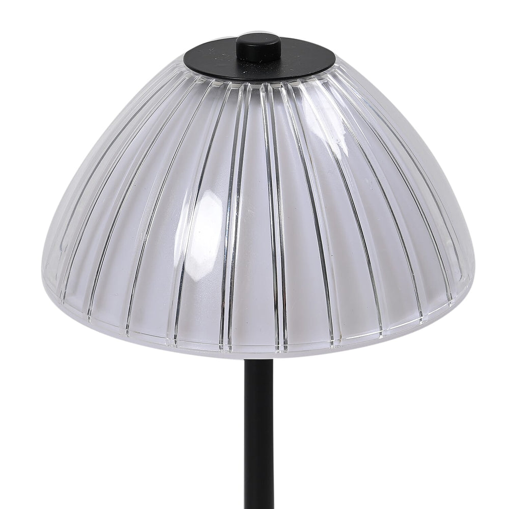 Table Lamp (Size - One Size) - Transparent & Black