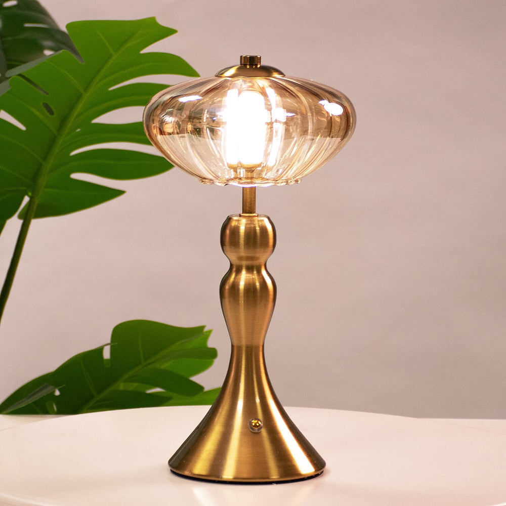 Lamp Shade (Size 15x15x30 cm) - Gold