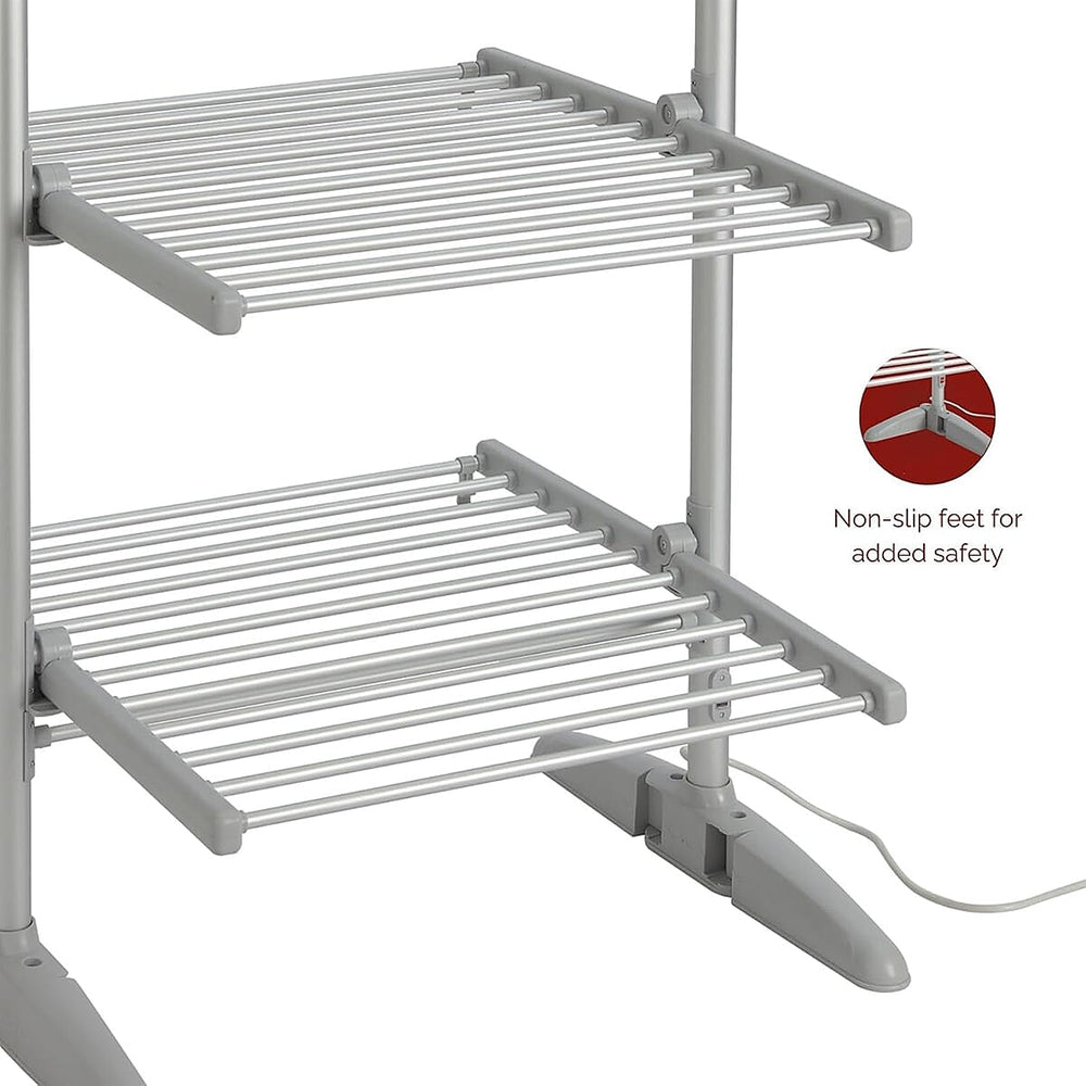 Rediffusion Heated 3 Tier Clothes Airer (Power 300W) - White