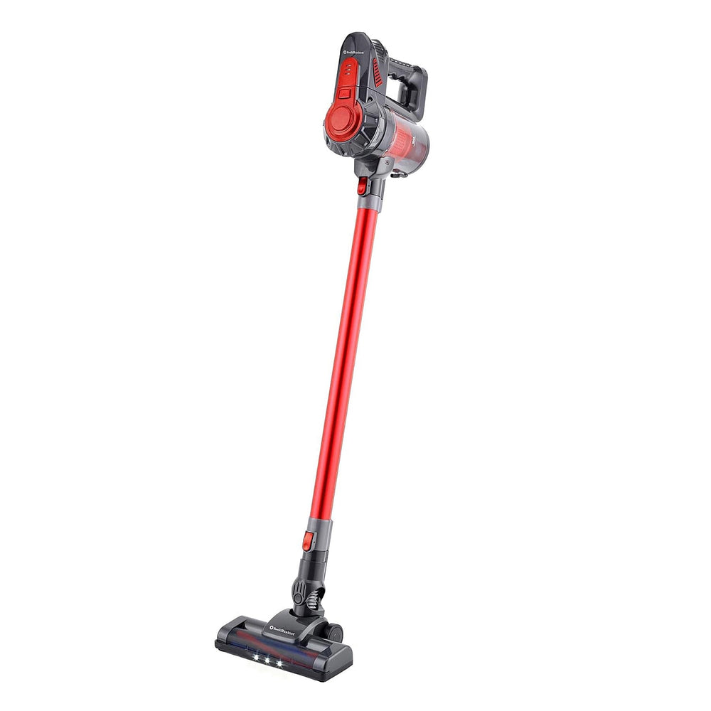 2 in 1 Cordless Vacuum Cleaner - Red - Black