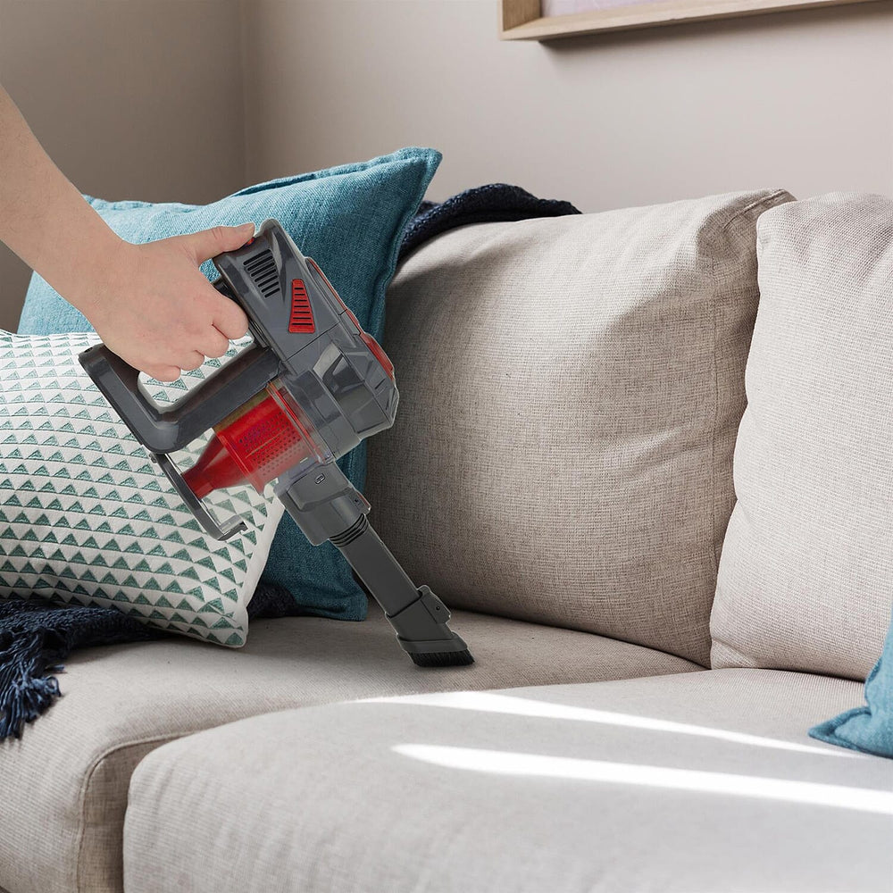 2 in 1 Cordless Vacuum Cleaner - Red - Black
