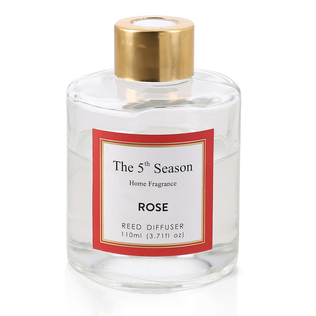 Reed Diffuser Gift Set with Natural Reeds (110ml) - Rose