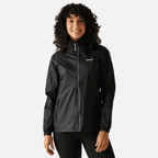 Regatta Womens Packaway Fully Waterproof Jacket (Size 20) - Black