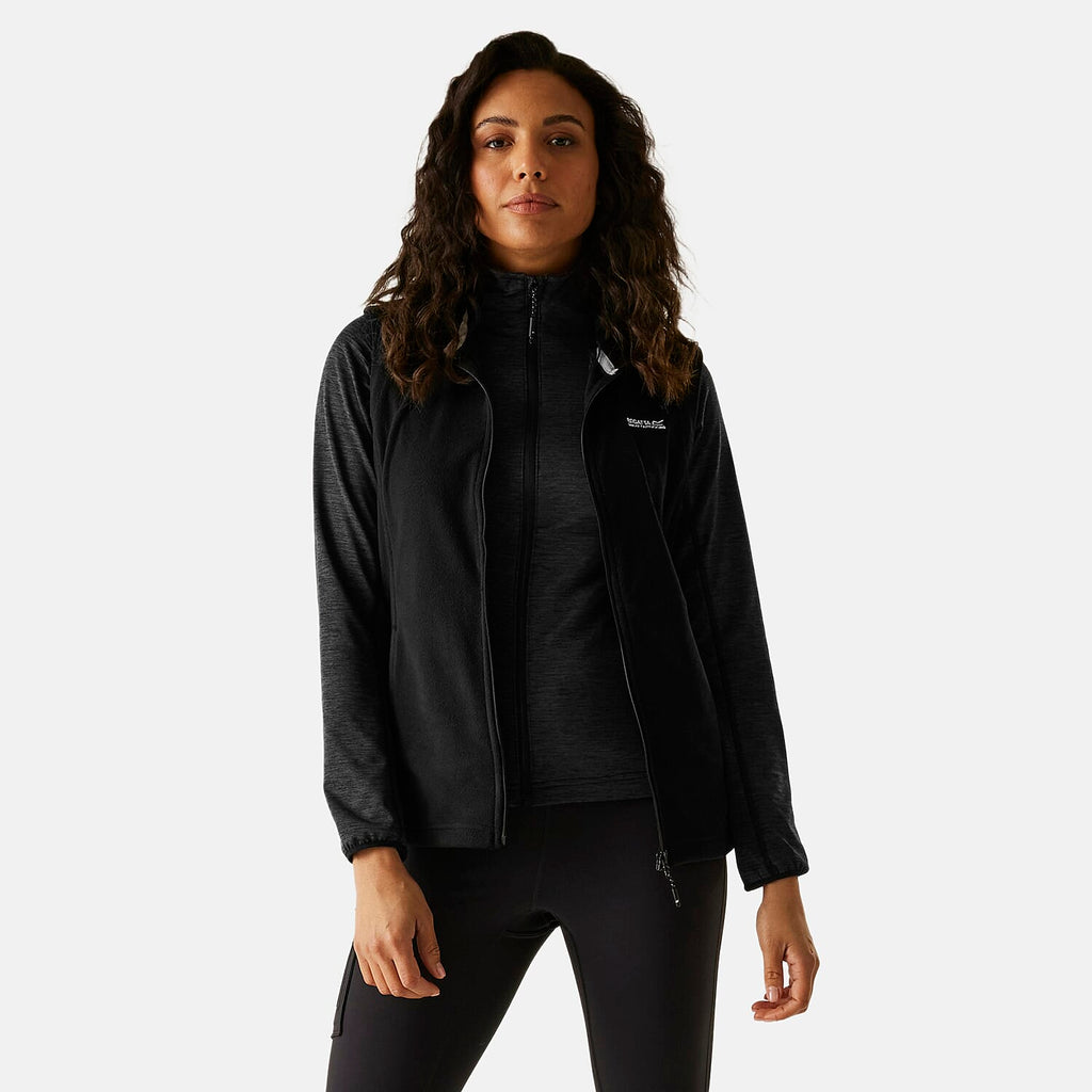 Regatta Womens Soft Fleece Gilet (Size 12) - Black