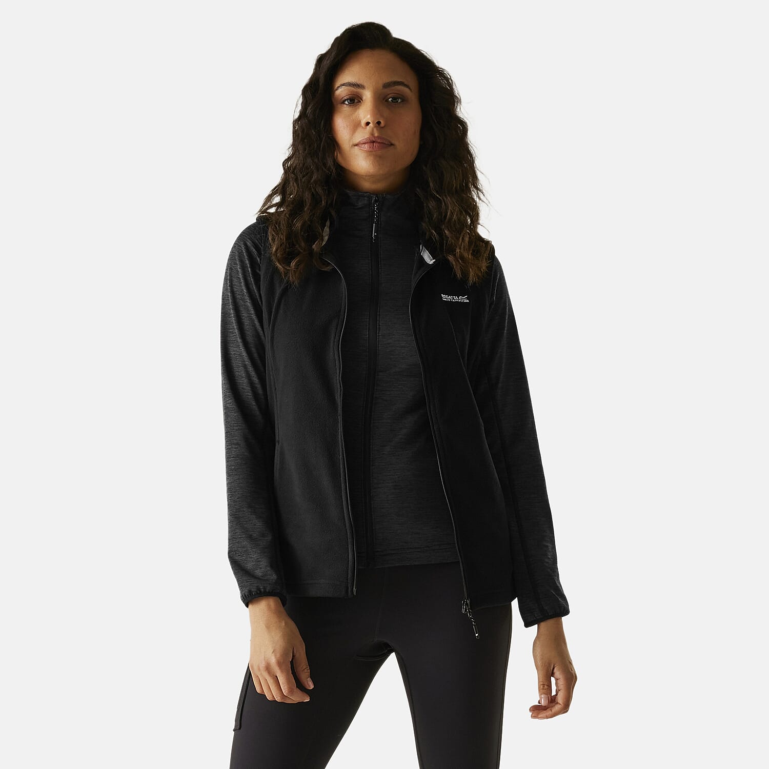 Regatta Womens Soft Fleece Gilet (Size 12) - Black