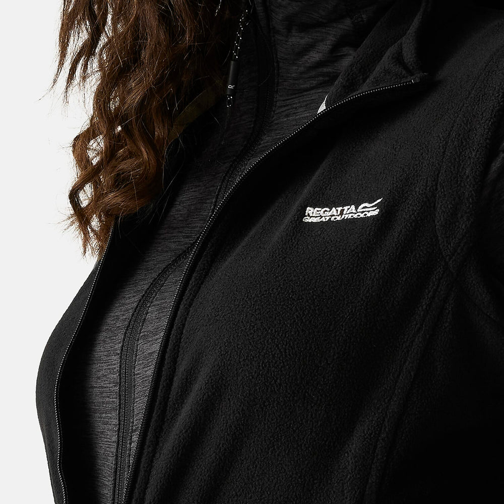 Regatta Womens Soft Fleece Gilet (Size 14) - Black