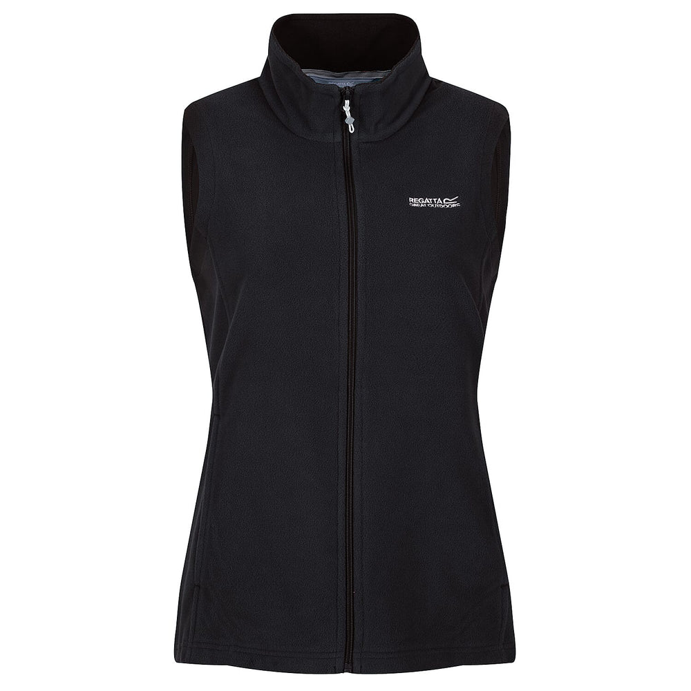 Regatta Womens Soft Fleece Gilet (Size 14) - Black