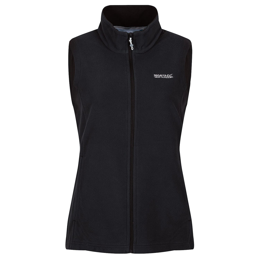 Regatta Womens Soft Fleece Gilet (Size 14) - Black