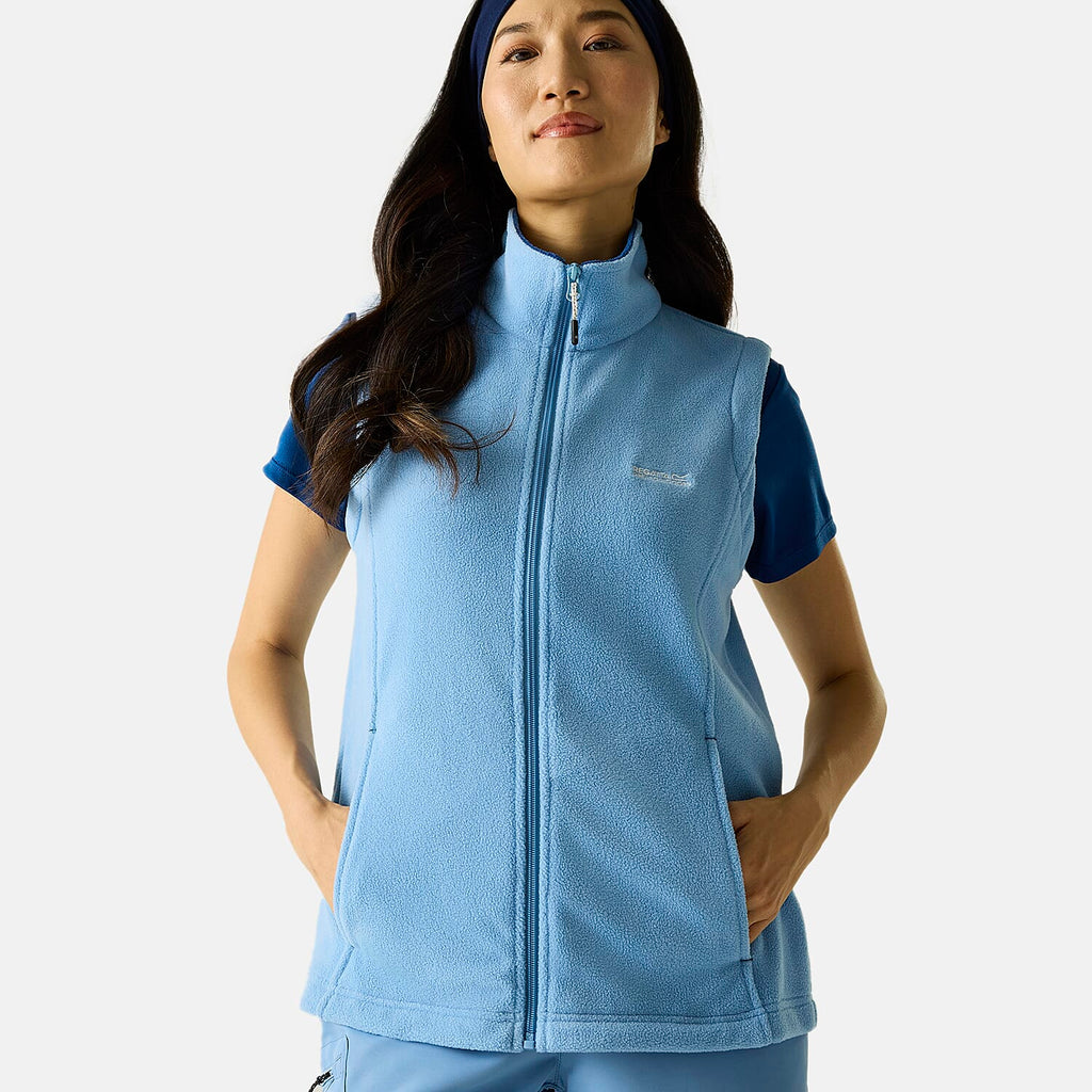 Regatta Womens Soft Fleece Gilet (Size 26) - Denim Blue