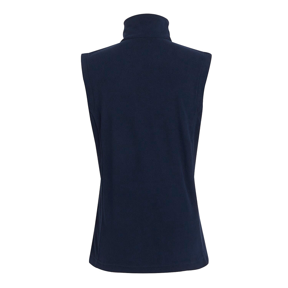 Regatta Womens Solid Color Fleece Gilet (Size 10) - Navy