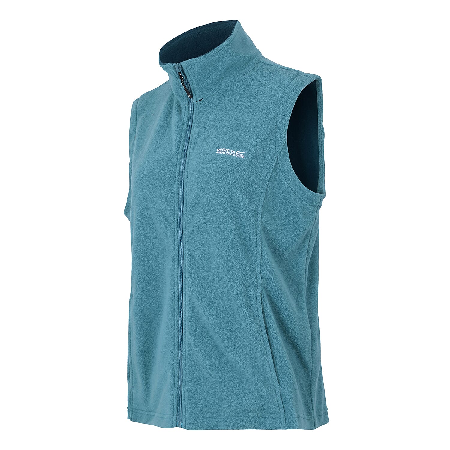 Regatta Womens Soft Fleece Gilet (Size 12) - Storm Blue