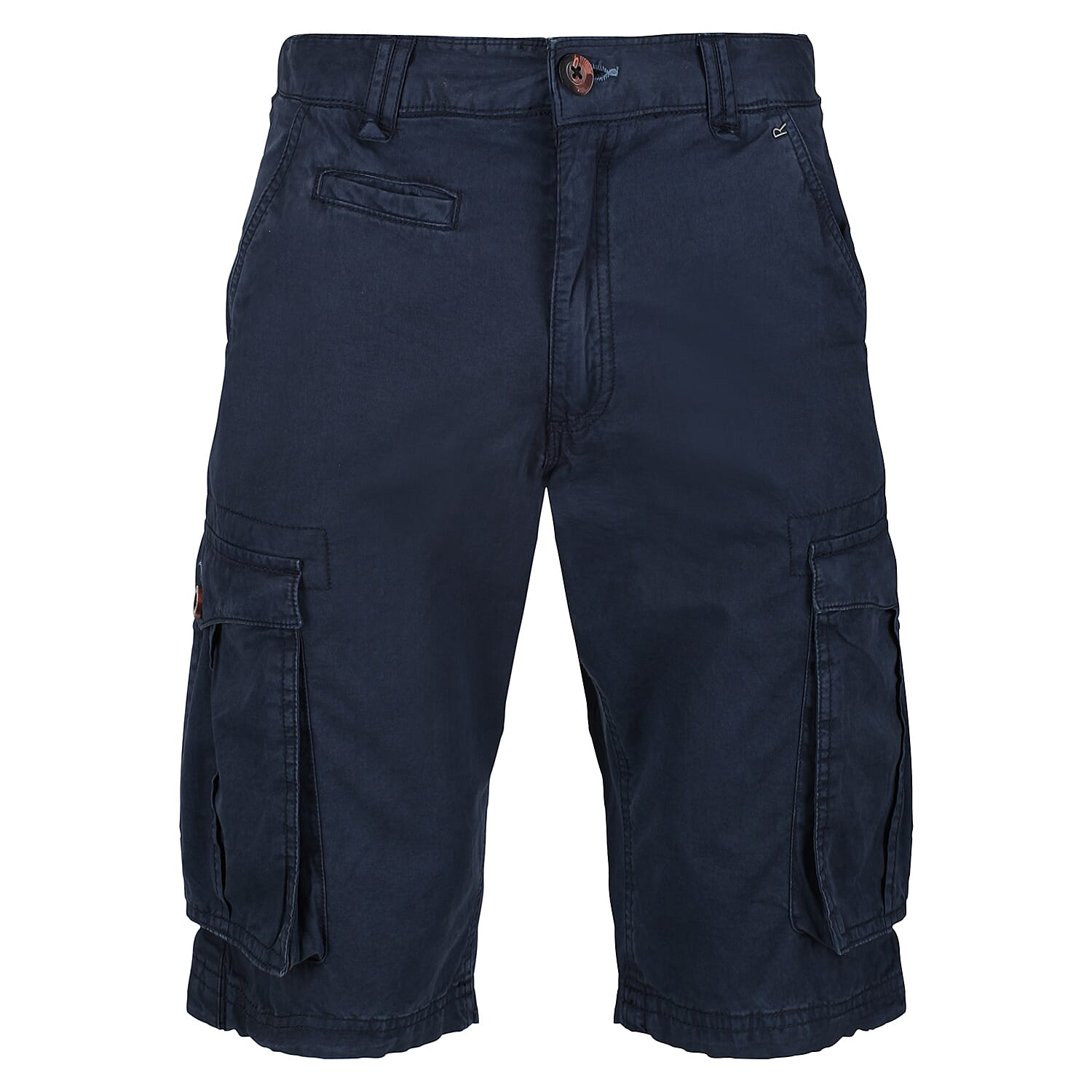 REGATTA 100% Cotton Shorebay Shorts (Size 32) - Navy