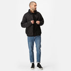 Regatta Dover Fleece Lined Jacket (Size L) - Black