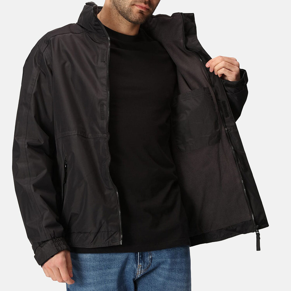 Regatta Dover Fleece Lined Jacket (Size L) - Black