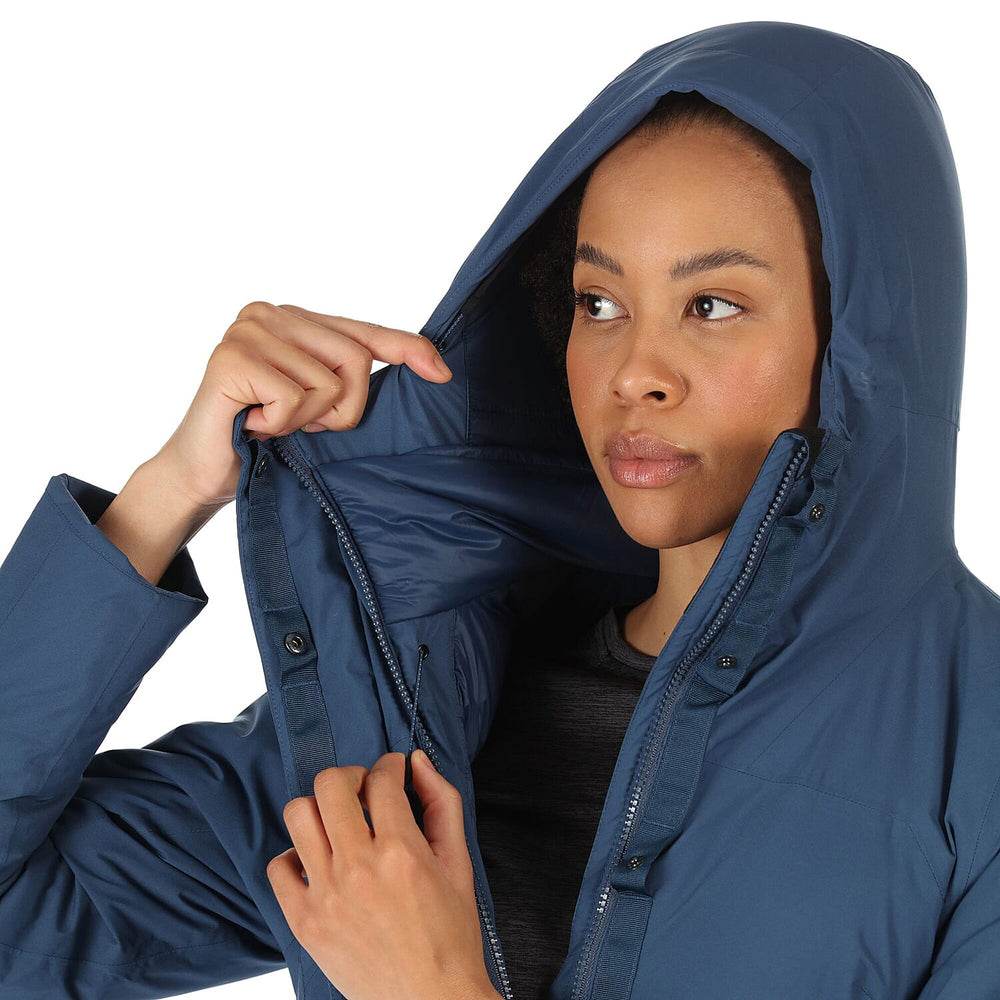 Regatta Insulated Padded Jacket (Size 8-10)  - Dark Denim