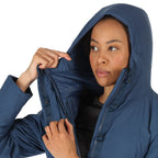 Regatta Insulated Padded Jacket (Size 8-10)  - Dark Denim
