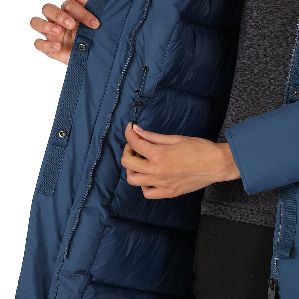 Regatta Insulated Padded Jacket (Size 8-10)  - Dark Denim